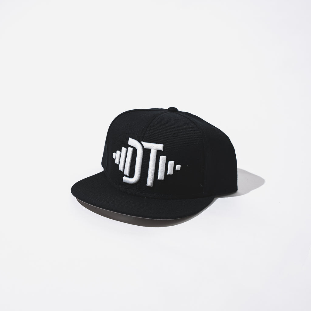 The Sound Waves_Flat Viser Cap_Black – Def Tech STORE