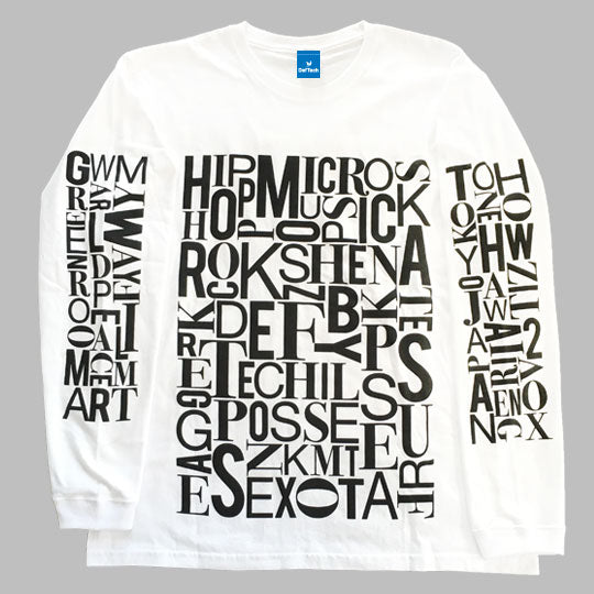 Def Tech /Micro Produced Longsleeve-Tee_WHT