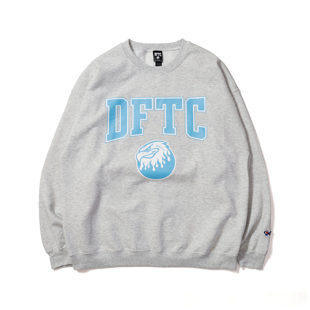DFTC College Crew Neck Sweat Ash Gray – Def Tech STORE