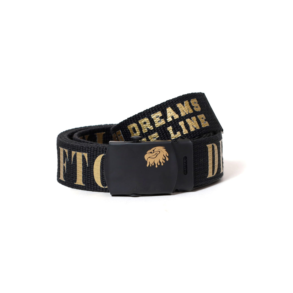 DFTC×FANTASY GI Belt Black×Gold – Def Tech STORE