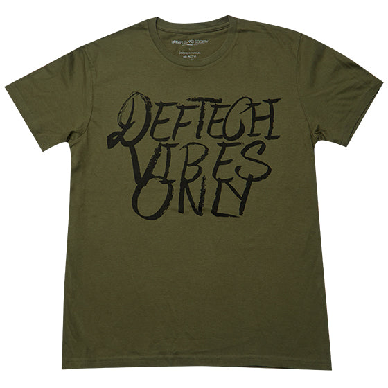 DEFTECH VIBES ONLY-TEE_KHAKI