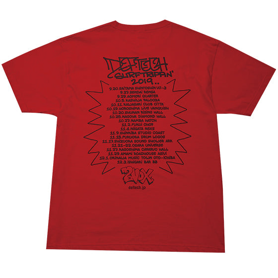 Surf Trippin' Tour -TEE_RED