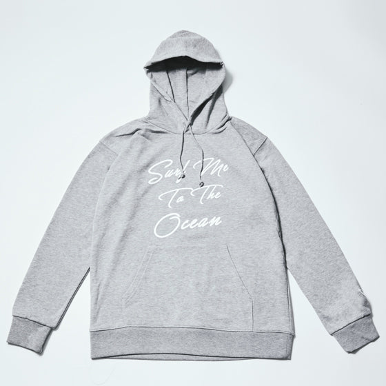 Surf me to the ocean-HOODIE_GRAY