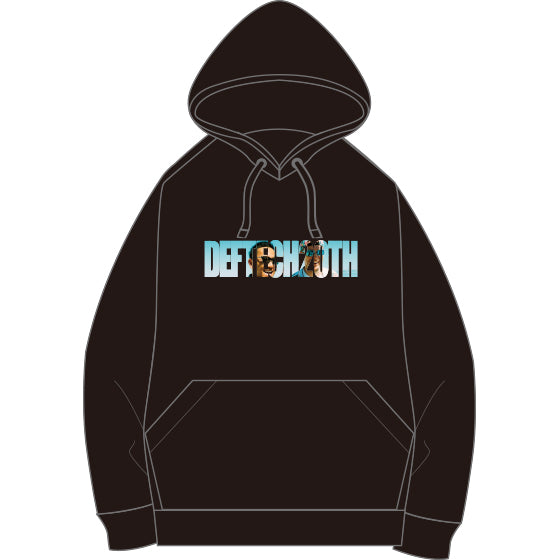 NORTH SHORE-EMBROIDERY HOODIE_Black