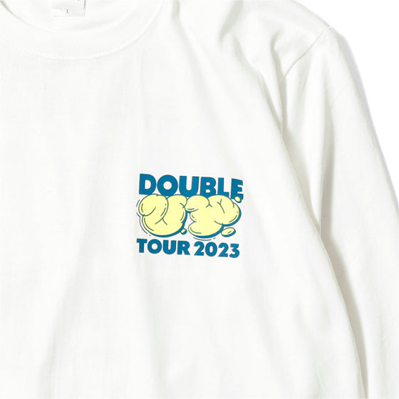 Double Up- cloud_L/S-TEE_White