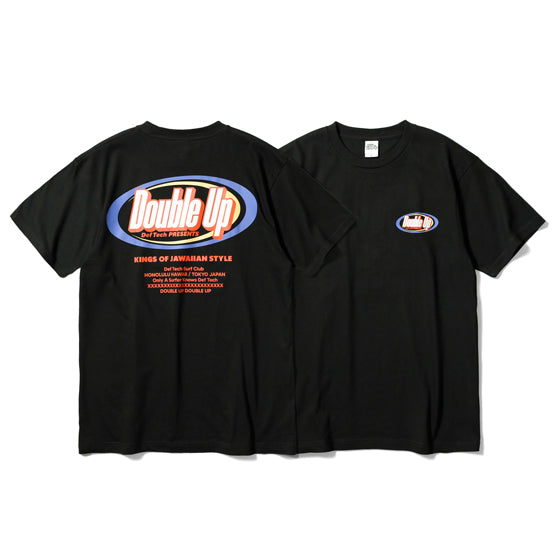 Double Up-board_S/S-TEE_Black