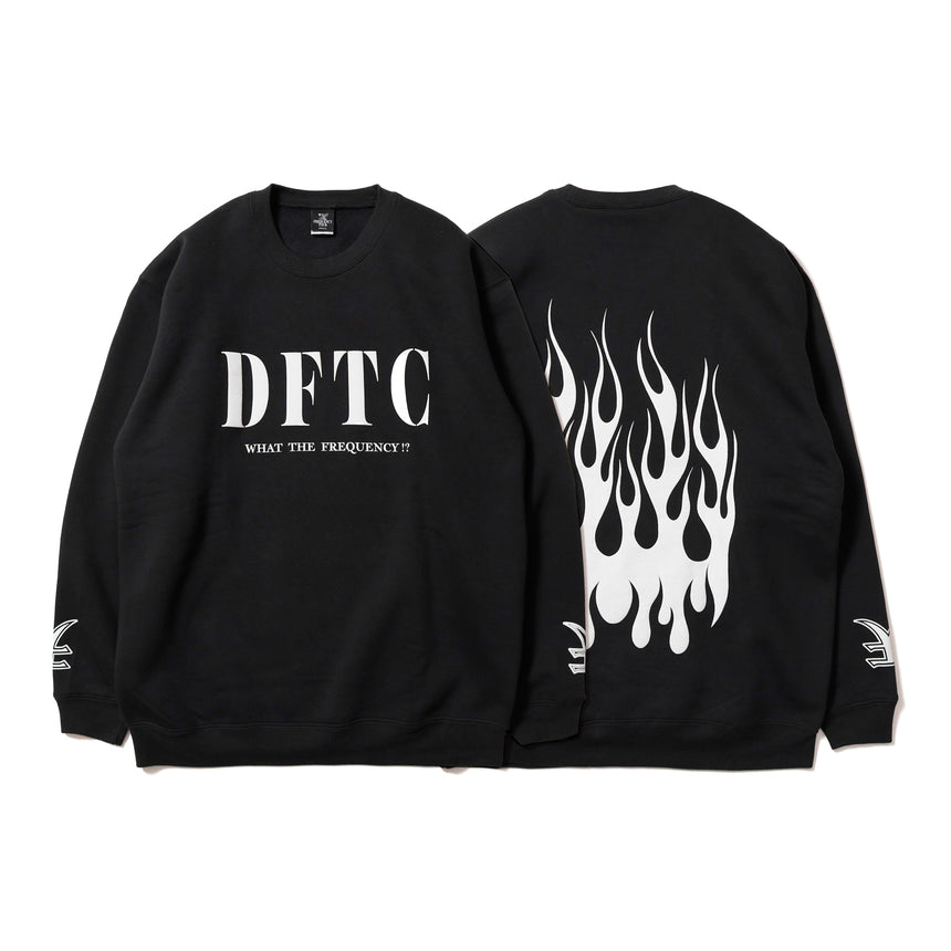 DETC Crewneck Sweat_Black＜注文期間：～11/22まで＞