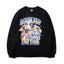 Double Up 2025 RAP CREW NECK SWEAT_Black＜注文期間：～1/31まで＞