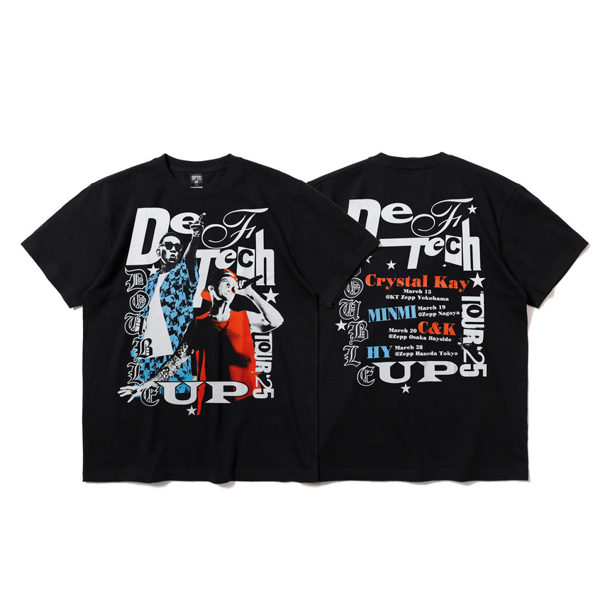 Double Up 2025 Tour-Tee Black
