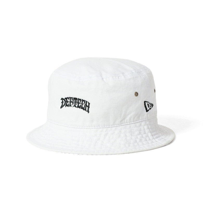 DEF TECH-Bucket Hat_White