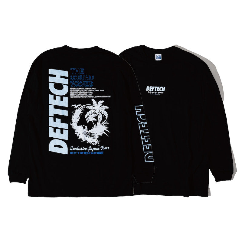 The Sound Weves-Tour_L/S-TEE_Black