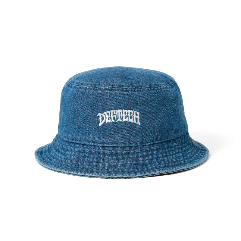 DEF TECH-Denim Bucket Hat_D Blue