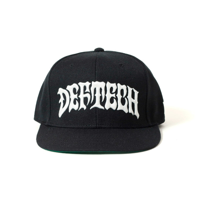 DEF TECH-Flat Visor Cap_Black
