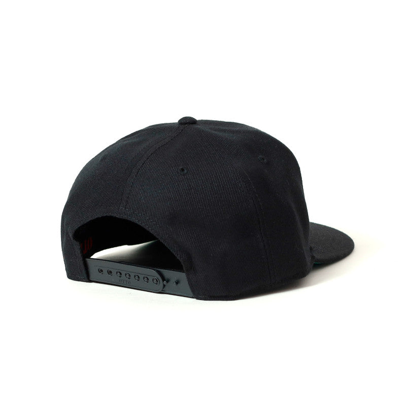 DEF TECH-Flat Visor Cap_Black
