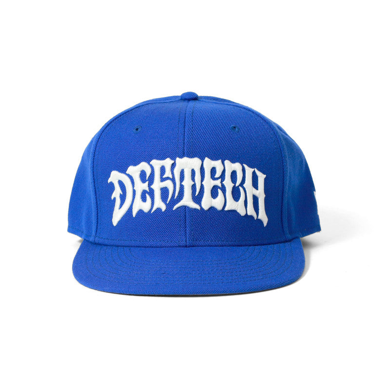 DEF TECH-Flat Visor Cap_Royal Blue
