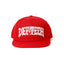 DEF TECH-Flat Visor Cap_Red