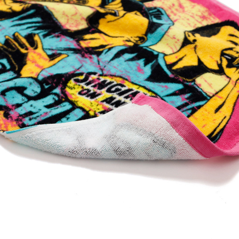 MyWay or HighWay-Face Towel_Pink